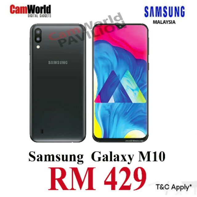Samsung Galaxy M10 Smartphone Shopee Malaysia