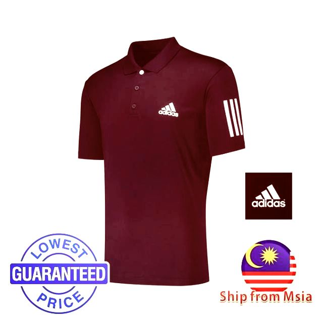 red adidas polo shirt