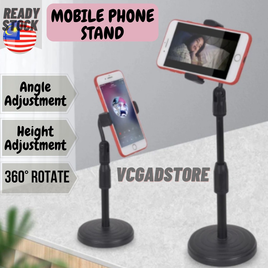 Mobile phone live fast hand clip head Adjustable Portable mobile phone stand holder lazy look