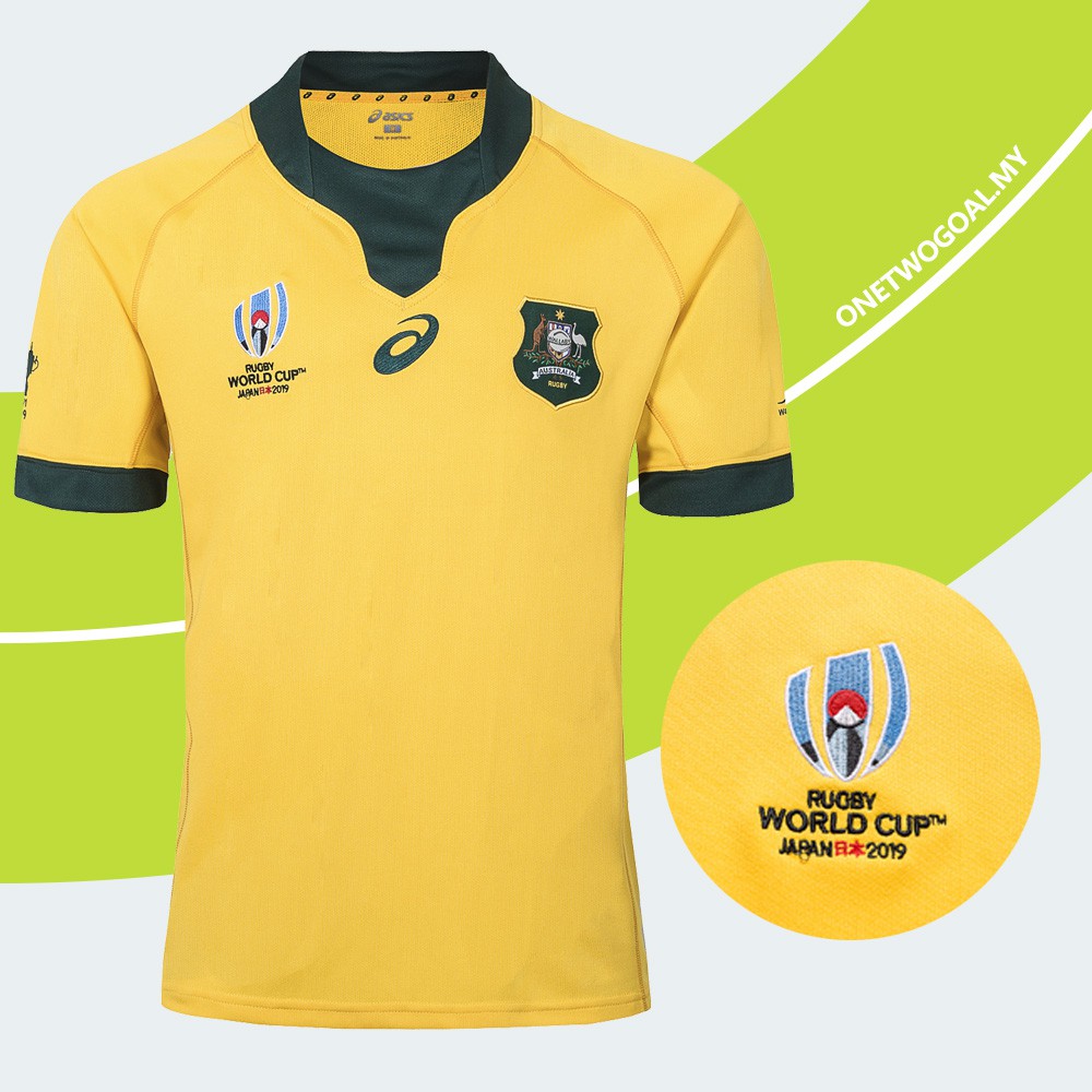 2019 Australia Rugby World Cup Jersey Australia Home Jersey Japan Rugby ...