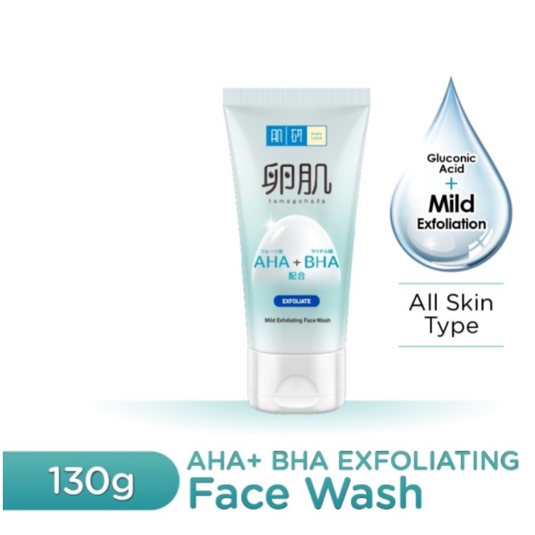 (New Stock Nov/2023) Hada Labo AHA/BHA Face Wash (130g) Shopee Malaysia