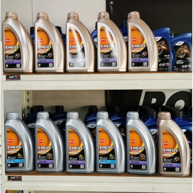 Eneos Motorcycle Engine Oil Synthetic 4T Shopee Malaysia