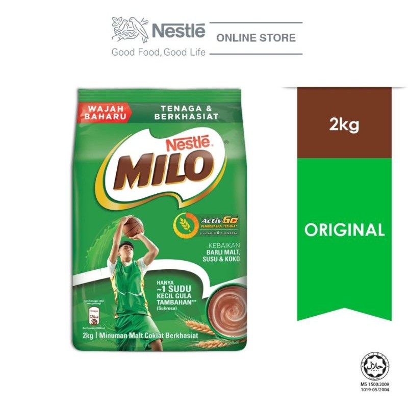 MILO Active Go Softpack ready stock (1kg, 2kg, 2.2kg) (West Msia only)