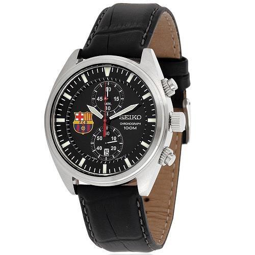 ORIGINAL!! SEIKO SNN269P1 Chronograph FC BARCELONA Leather Mens Watch |  Shopee Malaysia