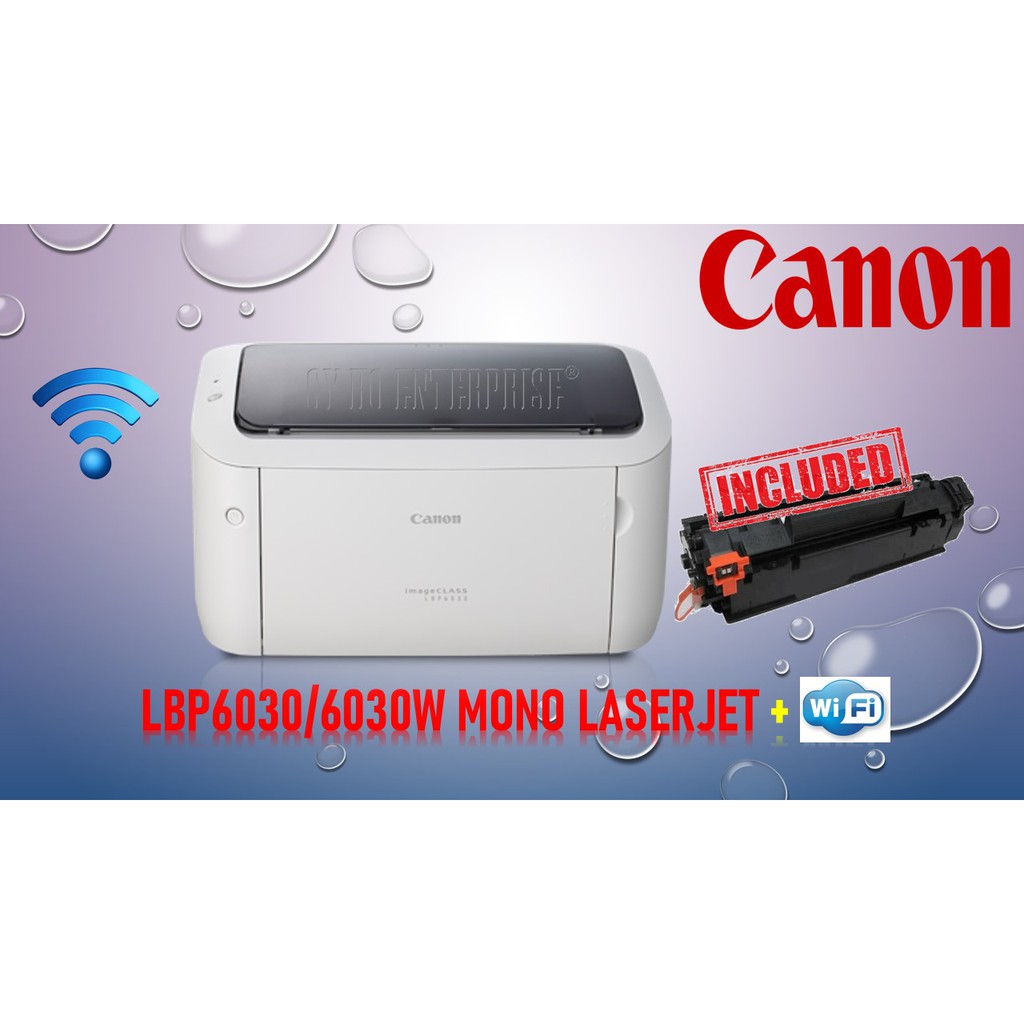 Подключить принтер canon lbp6030w