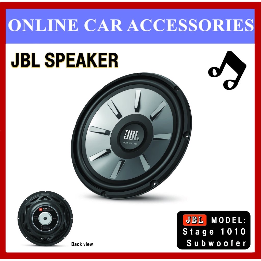 JBL Stage 1010 10"" Car Audio Subwoofer PGMall