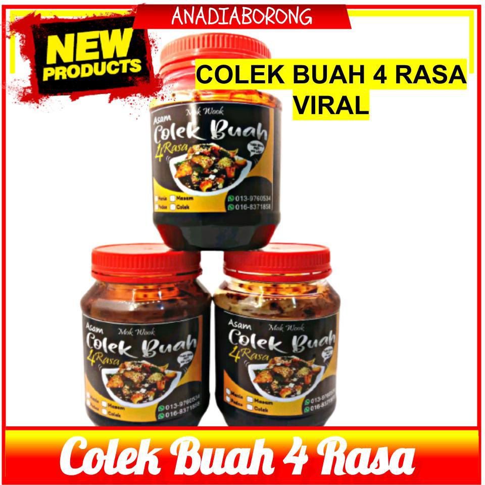 VIRAL ASAM PENCICAH BUAH/COLEK BUAH 4RASA/ COLEK BUAH VIRAL / COLEK ...