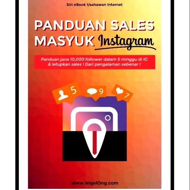 EBOOK PANDUAN SALE MASUK INSTAGRAM