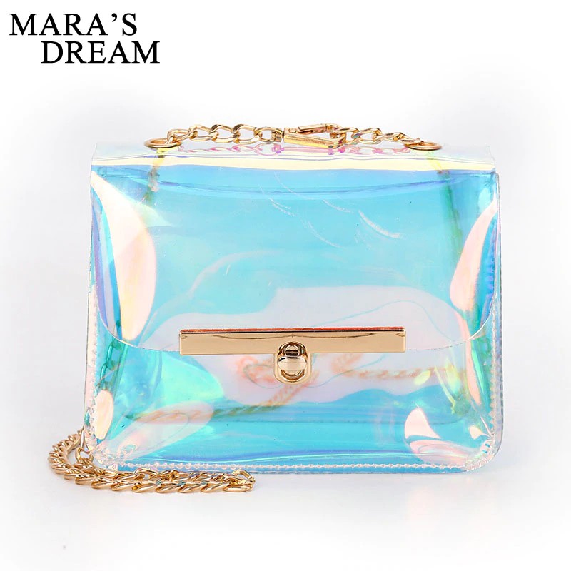 holographic transparent bag