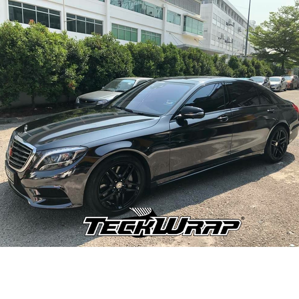 Teckwrap Usa Premium Mirror Black Chrome Car Vinyl Wrap Films Chm10hd Bike Self Adhesive Sticker Shopee Malaysia