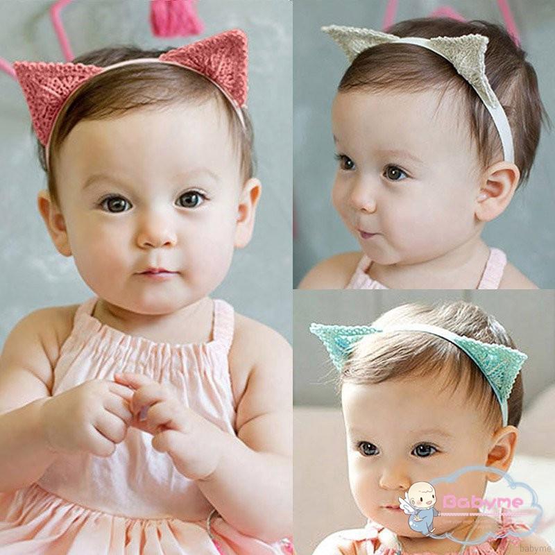 Girls Hair Band Head Wrape Baby knitted Cat Ear Gold Princess Cartoon  Headband | Shopee Malaysia