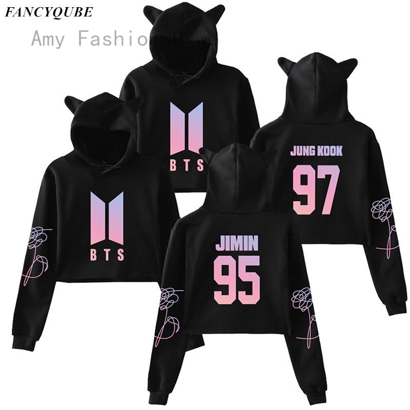 bts hoodie cat ears