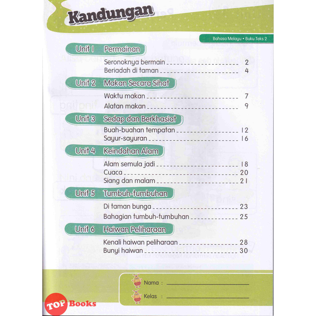 Buy [TOPBOOKS Mines Kids] Little Castle Bahasa Melayu Buku Teks 2 