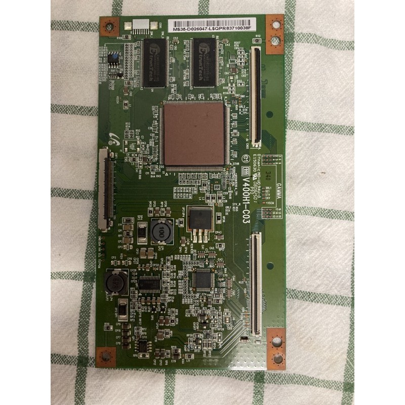 TCON board tv samsung LA40A550P