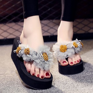  Sandal  jepit  Selipar wanita musim panas memakai fesyen 