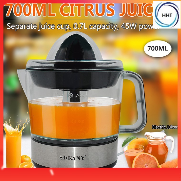 Malaysia Ready Stock Electric Citrus Juicer Orange Juice Squeezer Press Machine Lemon Fruit Extractor