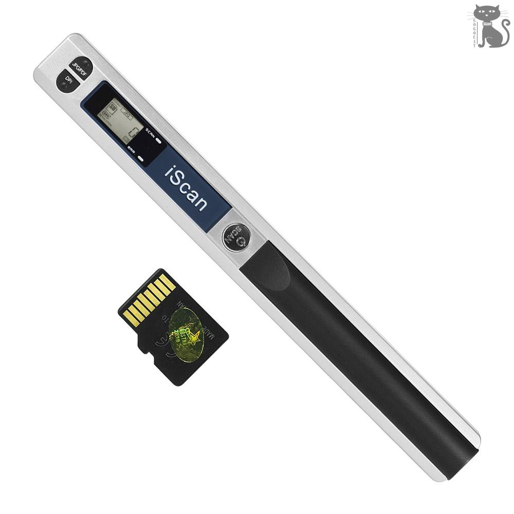 (ready stock) Portable Handheld Wand Wireless Scanner A4 Size 900DPI JPG/PDF Formate LCD Display with Protect