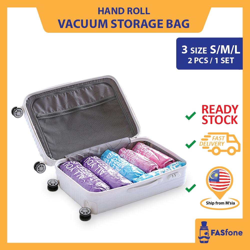 vacuum bag suitcase