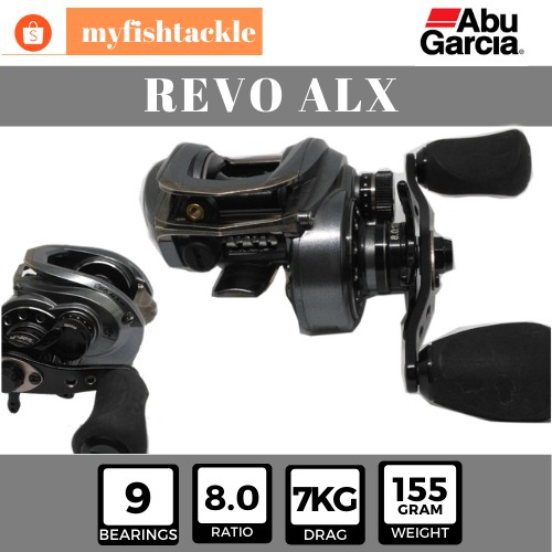 Abu Garcia Revo Alx Hs L Baitcaster Reel Shopee Malaysia