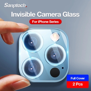 Sanptoch 3D Full Camera Lens Protection Tempered Glass For iPhone 11 / 12 / 13 Pro Max 13 Mini HD Clear Ultra Thin Protective Film Sticker