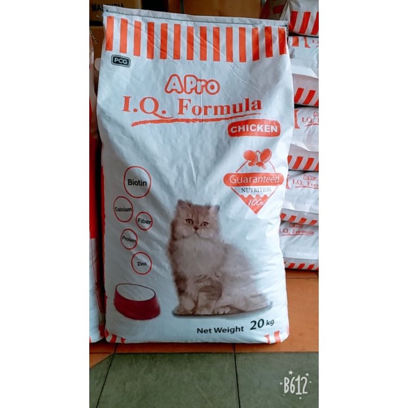 Apro I Q Formula Cat Food 20kg Shopee Malaysia