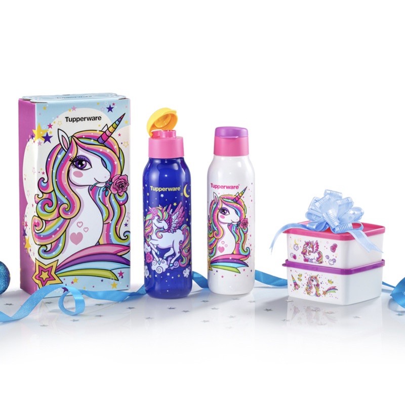 Tupperware Unicorn Collection Set (4pcs)