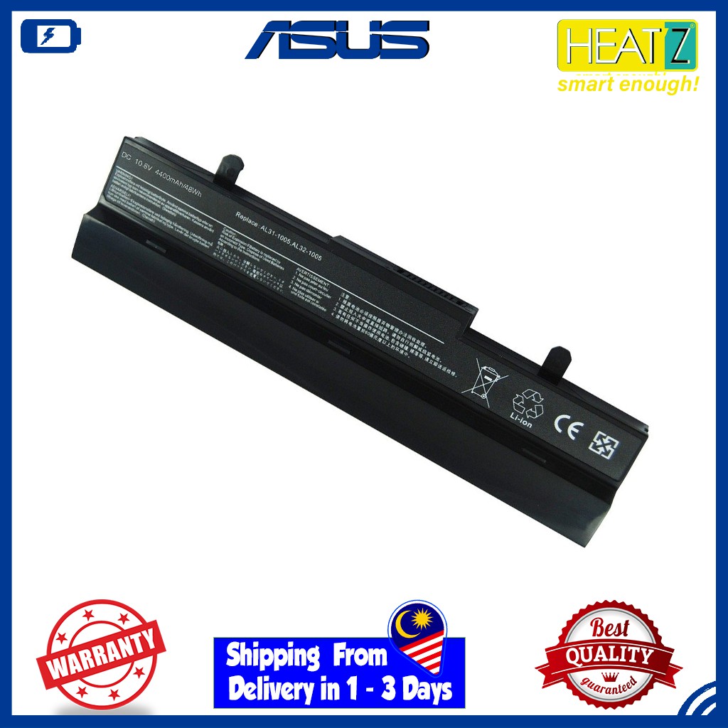 Asus Eee Pc 1005 Ha 1001 Ha Al31 1005 Al32 1005 Pl31 1005 Pl32 1005 R1001px R1005px R101 R101px R105 Laptop Battery Shopee Malaysia