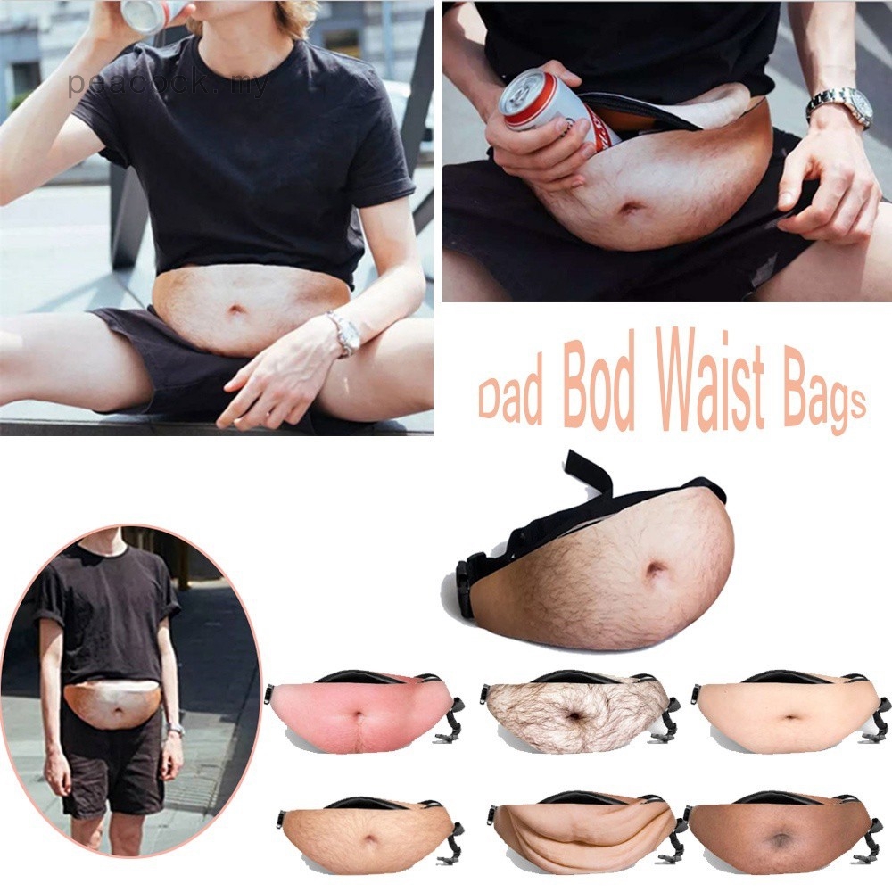 flesh fanny pack