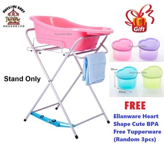 Baby Bath Folding Stand : Bebecom 3 In 1 Folding Baby Bath Tub Stand B6100 Baby Needs Online Store Malaysia : Alleviates back aches and pains associated with bathing baby.