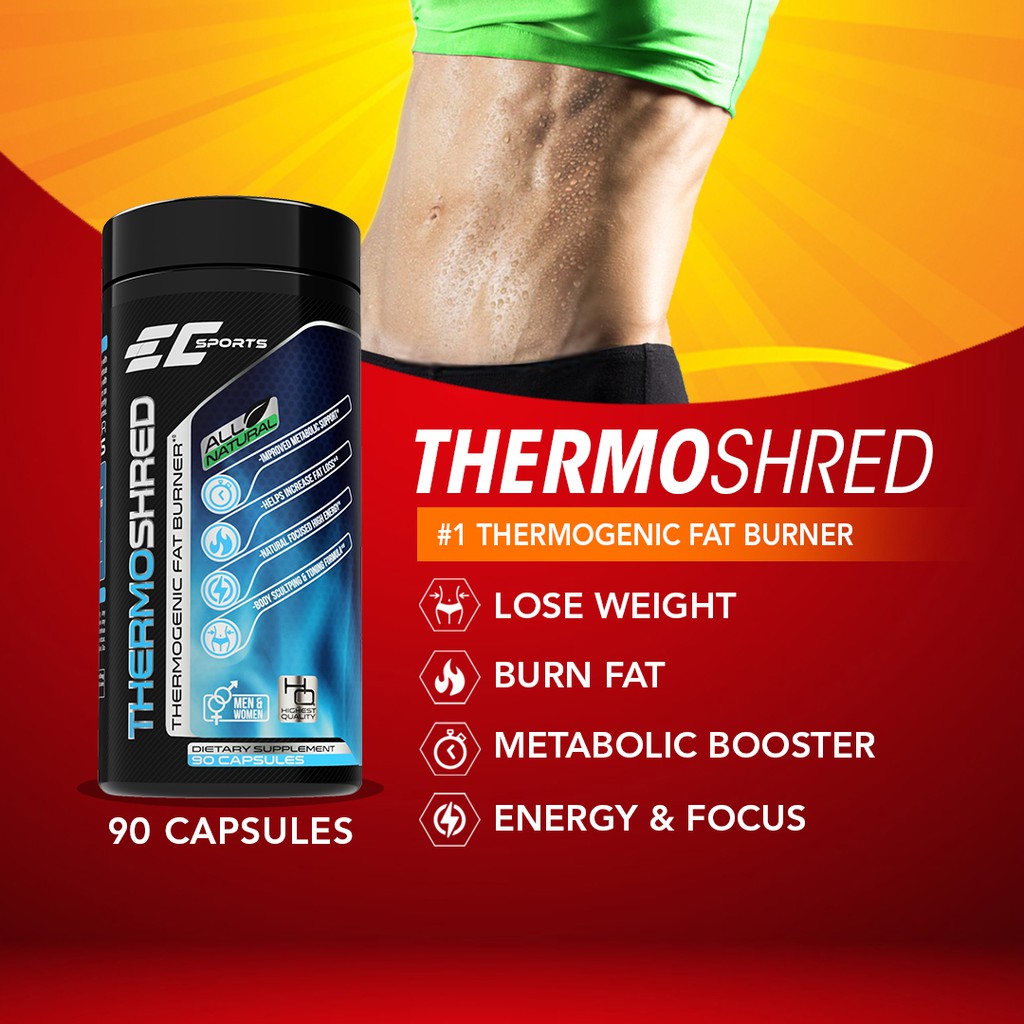 ThermoShred Thermogenic Fat Burner Weight Loss Supplement Appetite