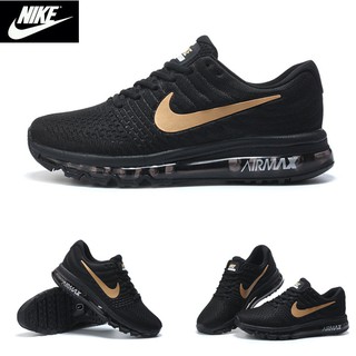 air max 2017 preto e dourado