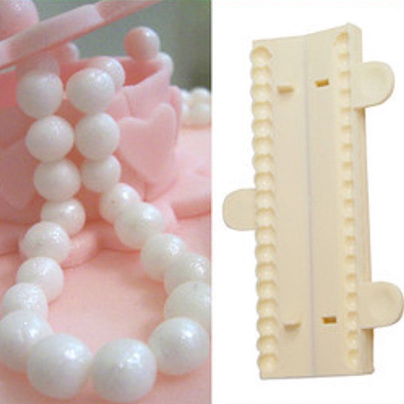 Fondant Beads Cutter Sugarcraft Cake Decorating Tool Balls Mold