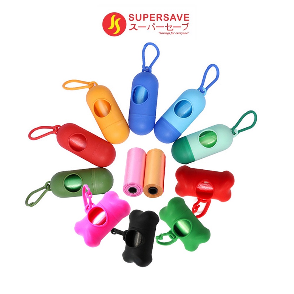 SUPERSAVE 6pcs Capsule Baby Travel Diaper Bag Disposable Dispenser Nappy Portable Plastic Waste