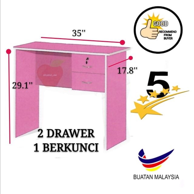Meja Tulis Writing Table Study Table Shopee Malaysia Meja Tulis Writing Table Study Table Shopee Malaysia