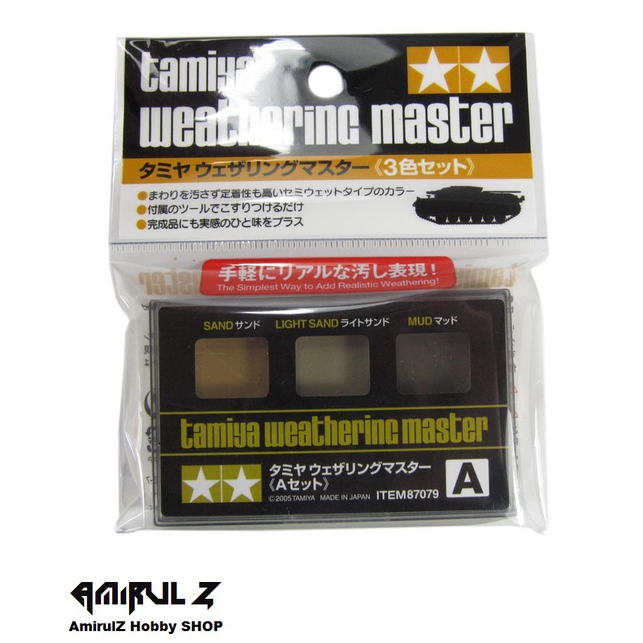 Tamiya Weathering Master 87079 Set A Sandlight Sandmud Shopee