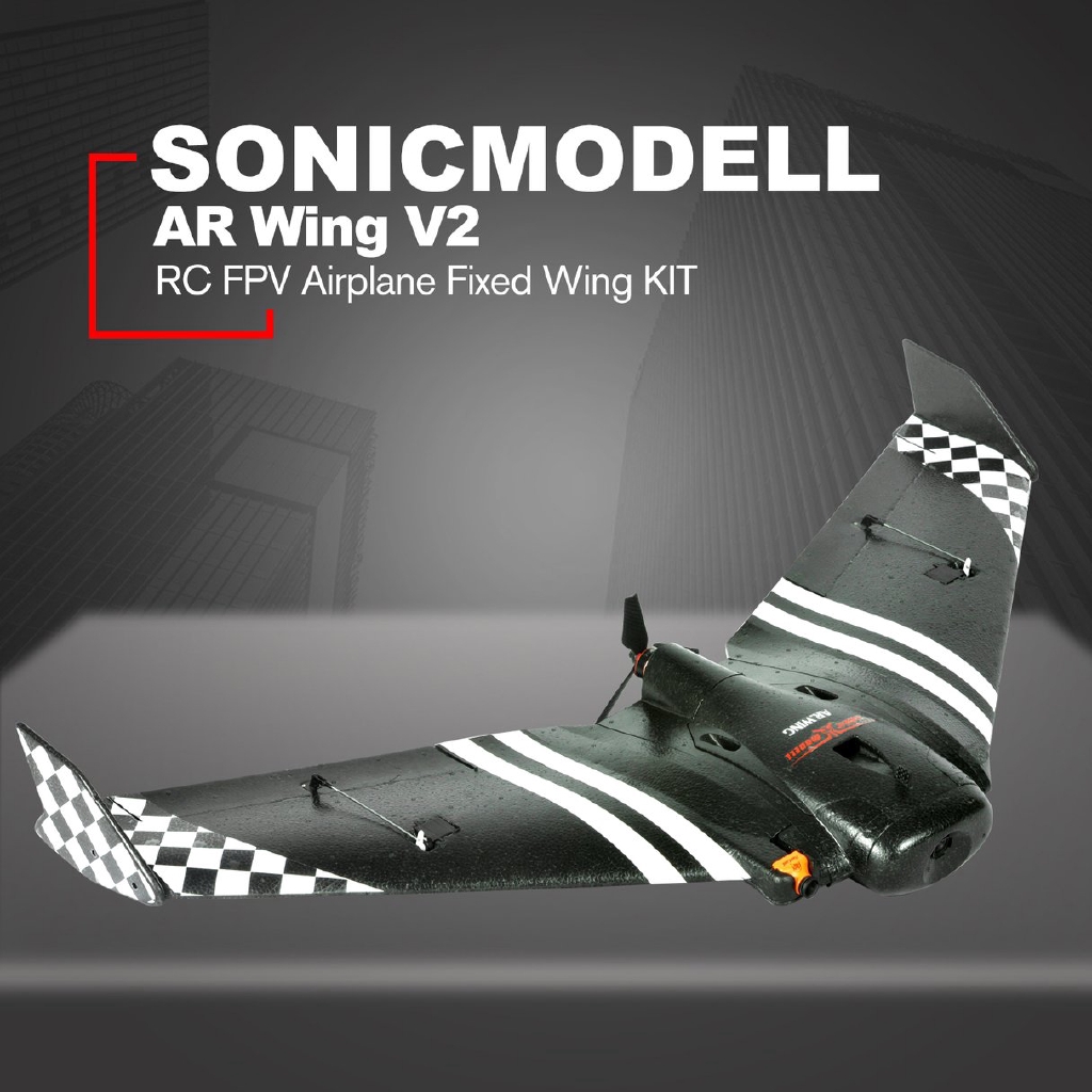 sonicmodell ar wing 900mm wingspan epp fpv flywing rc airplane pnp