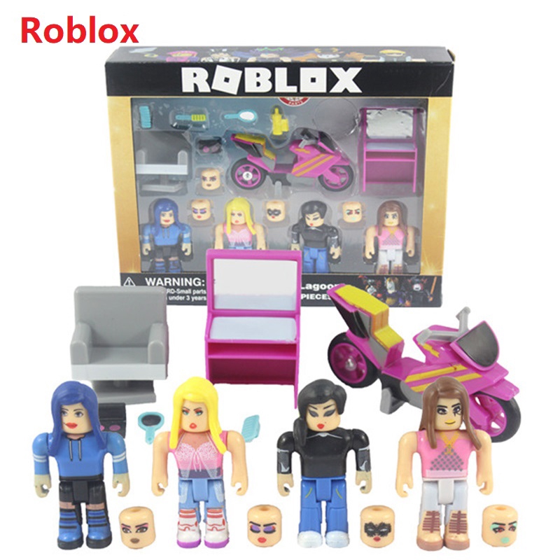 2020 Hot Sale New Roblox Building Blocks Neverland Lagoon Dolls Virtual World Games Robot Action Figure By Boomtech Shopee Malaysia - roblox character figure toy pvc building block game figma