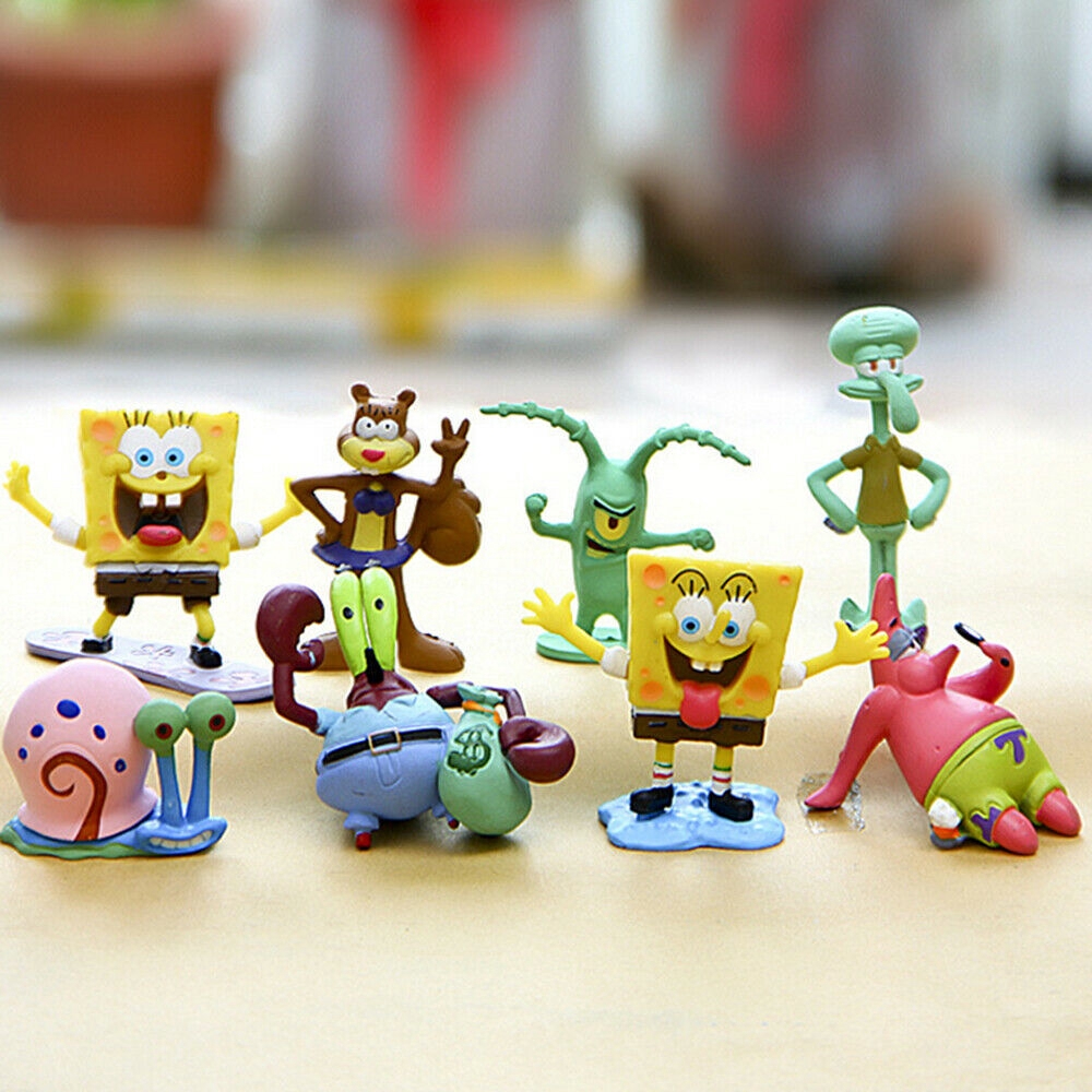spongebob squarepants action figures