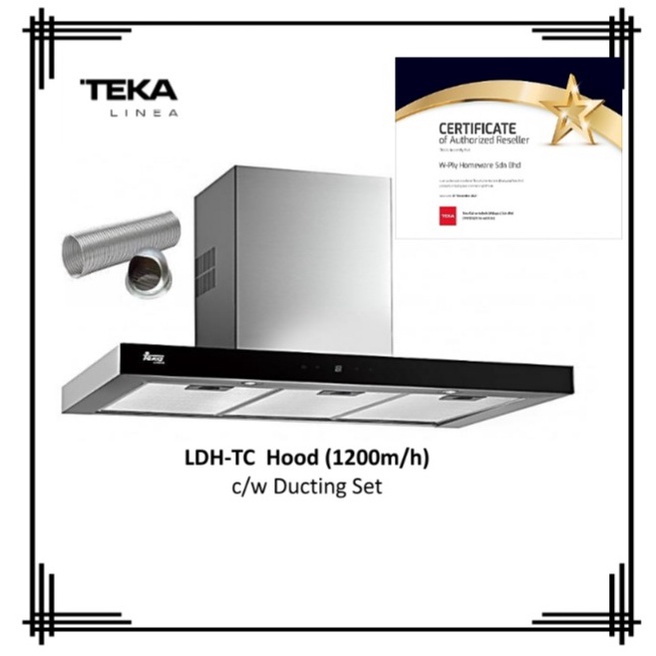 Teka Hood LDHTC 90cm Decorative Hood (1200m3/h) Shopee Malaysia