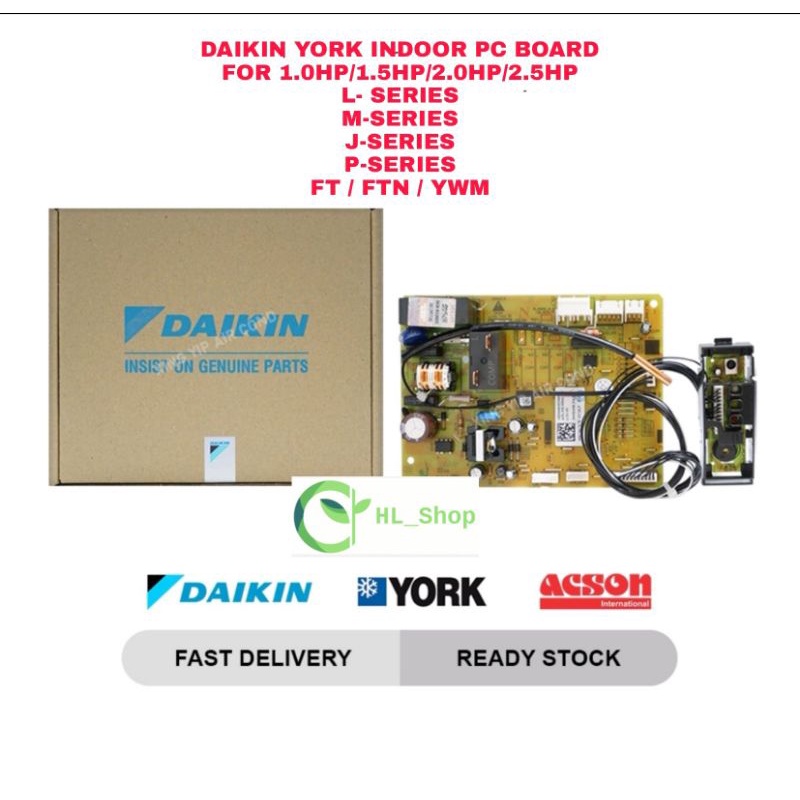 DAIKIN ORIGINAL PCB BOARD DAIKIN GENUINE PART PCB Board IC Board