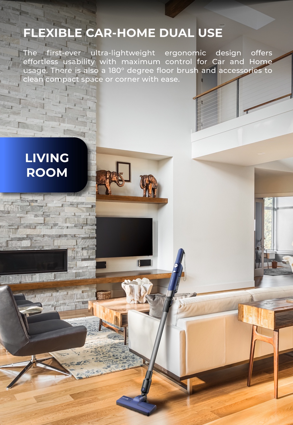 PerySmith Cordless Handheld Vacuum Cleaner Sonic Pro X1 PGMall