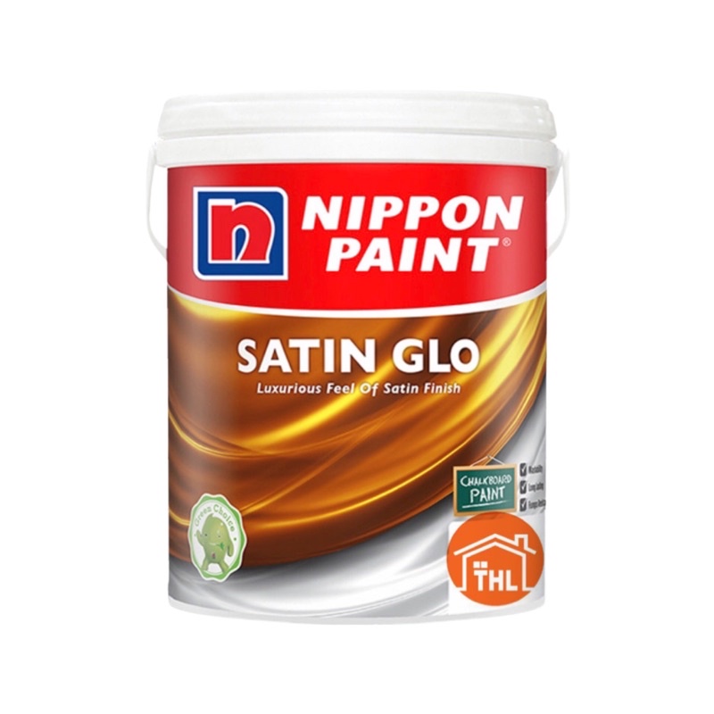 Nippon satin glo (colour) 1Litre / 5Litre Shopee Malaysia