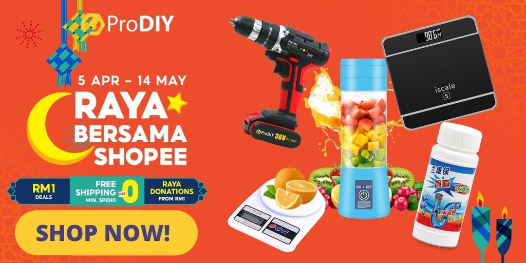 PRODIY, Online Shop Shopee Malaysia