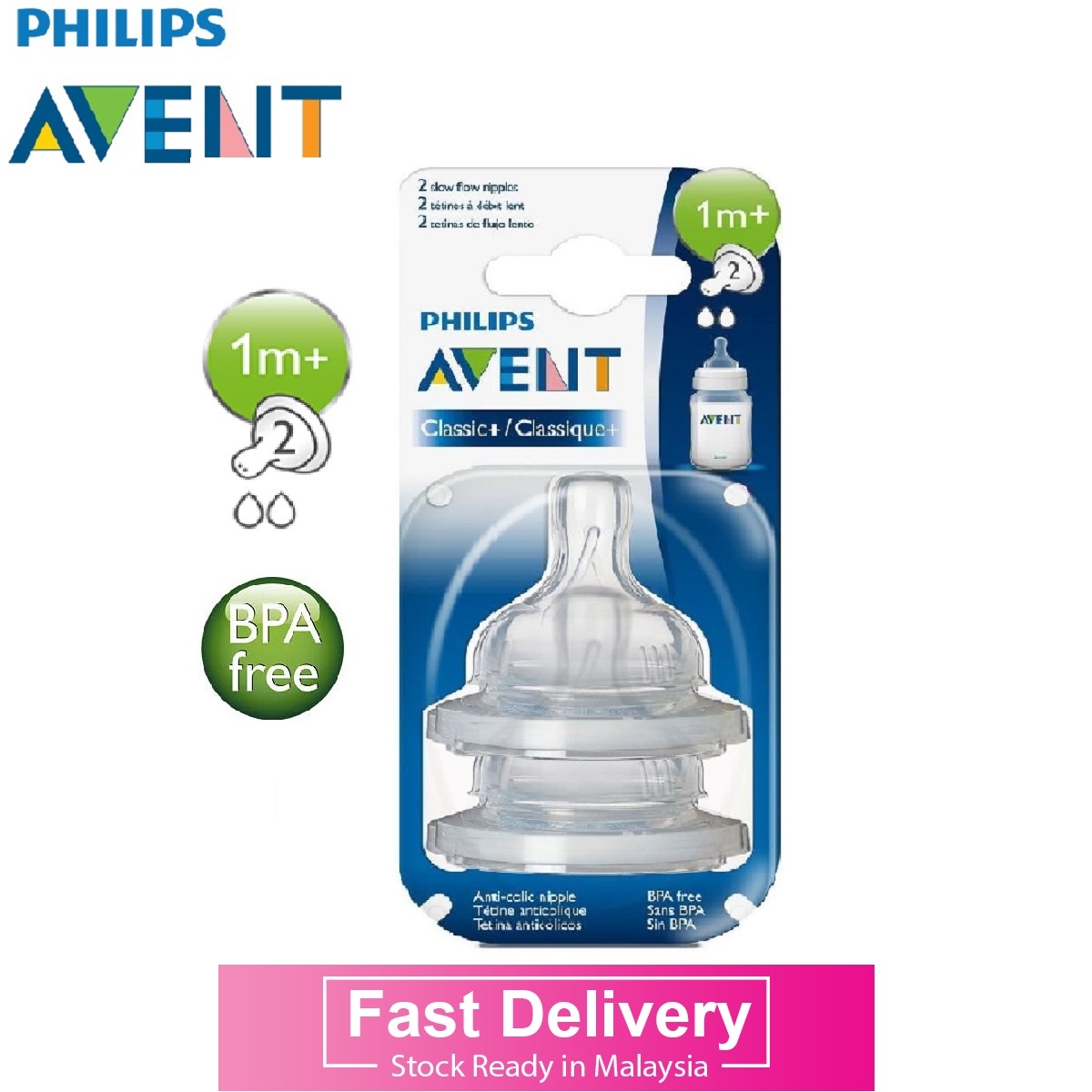 philips avent slow flow teat