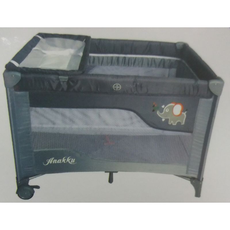 Katil Bayi Jenama Anakku Baby foldable playpen (Weight up to 15kgs