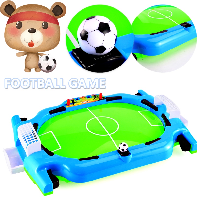 2-Player Tabletop Football Field Game Toys Finger Shooting Court Soccer Table Sports Interactive Play Score Competition