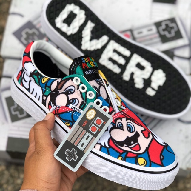 super mario vans