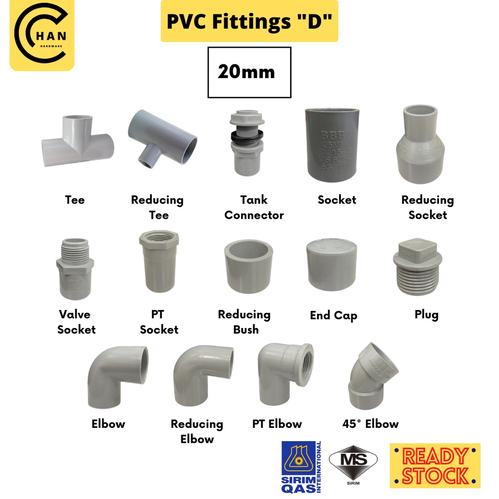 [20mm] PVC Fittings 