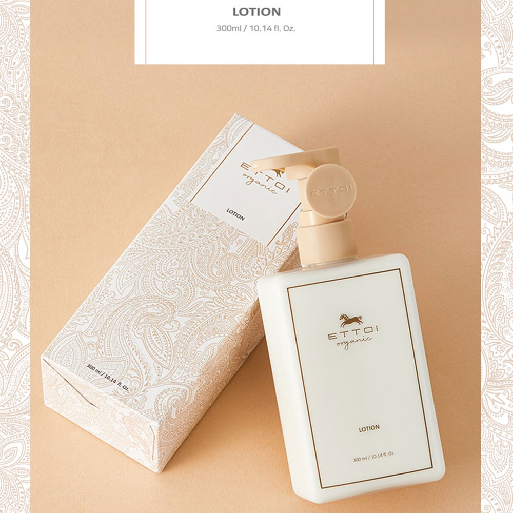 ETTOI Organic Baby Lotion Korean Baby Skin Care Kids Cosmetics Baby