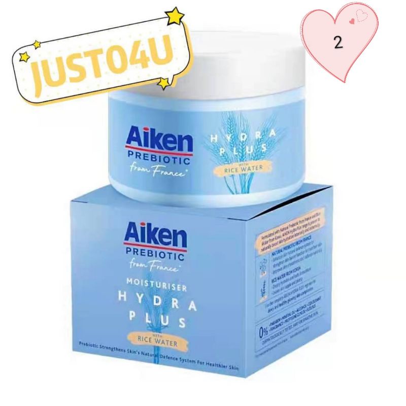 Aiken prebiotic hydra plus moisturiser 40g Shopee Malaysia